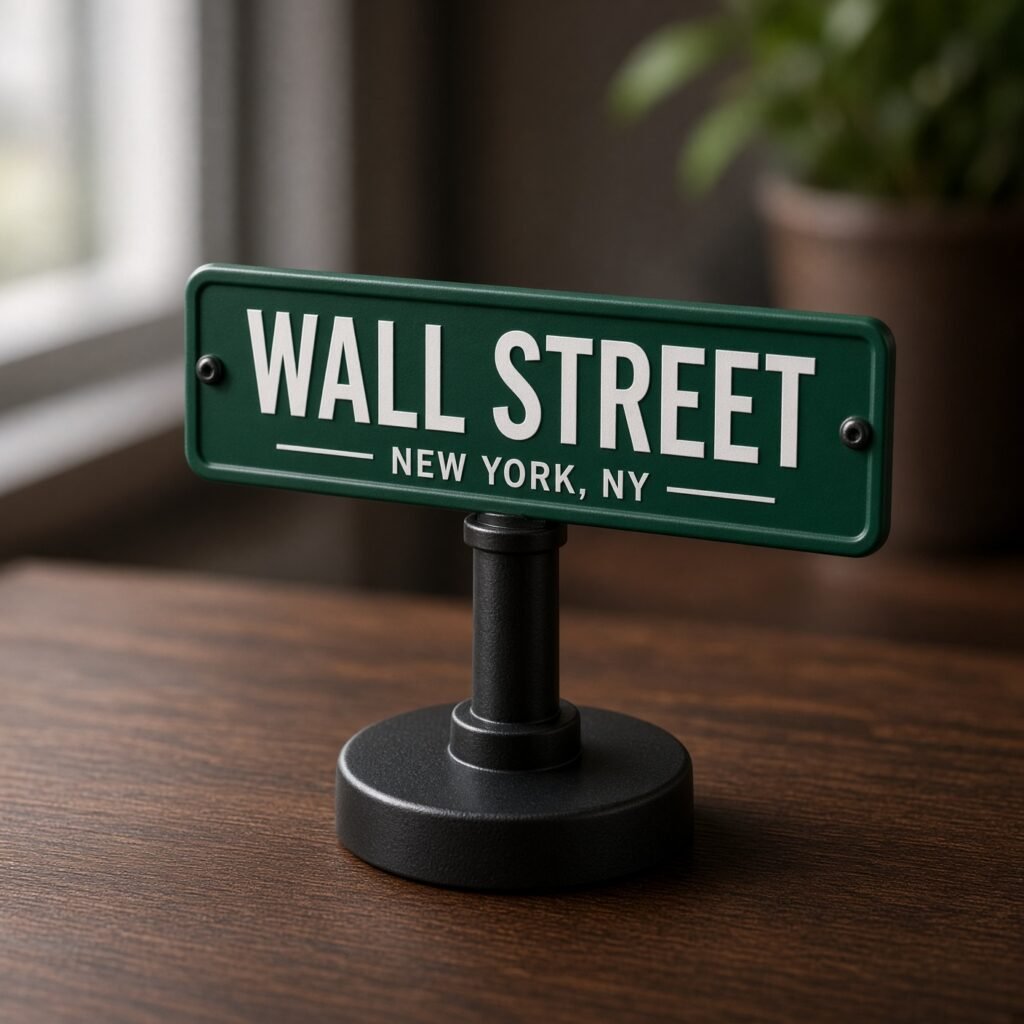 Wall Street Sign